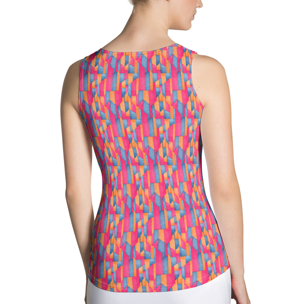 Tank Top Tricolore Pink