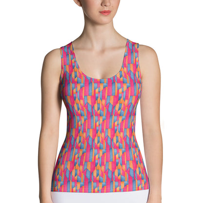Tank Top Tricolore Pink
